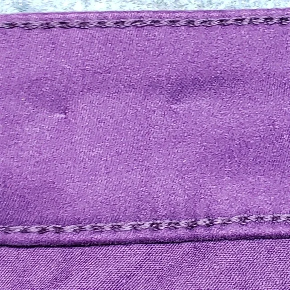Chicos Jeggings Womens 2.5P Purple Comfort Fit Denim Pants Jeans Casual Stretch - Picture 11 of 16